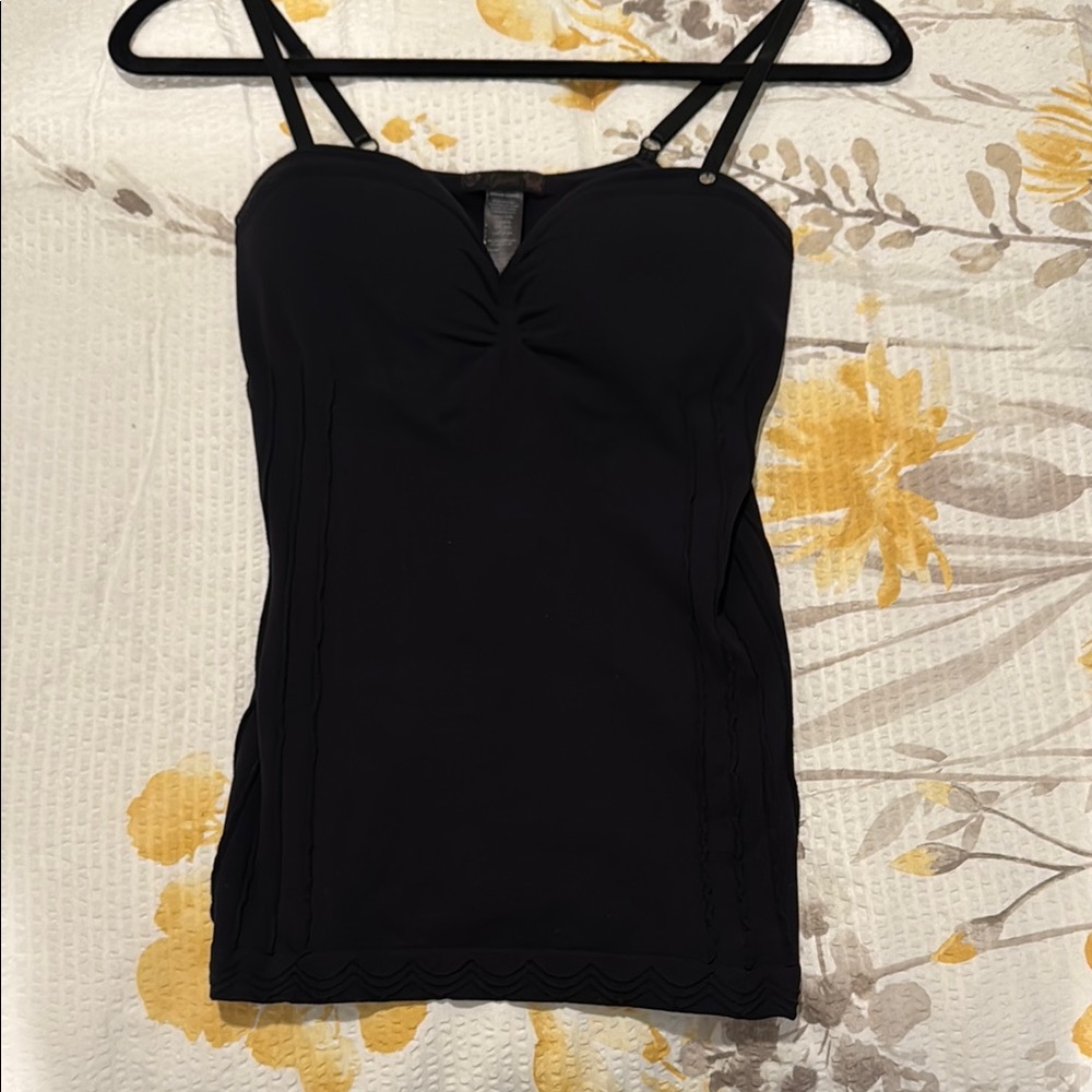 Guess Black Fitted Bustier Camisole
